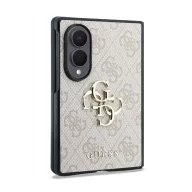   Guess PU Leather 4G Samsung Galaxy Z Fold 8 hátlap tok, MagSafe, rózsaszín