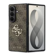   Guess PU Leather 4G Samsung Galaxy Z Fold 8 Ultra hátlap tok, MagSafe, barna