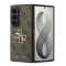 Guess PU Leather 4G Samsung Galaxy Z Fold 8 Ultra hátlap tok, MagSafe, barna