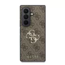 Guess PU Leather 4G Samsung Galaxy Z Fold 8 Ultra hátlap tok, MagSafe, barna