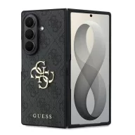   Guess PU Leather 4G Samsung Galaxy Z Fold 8 Ultra hátlap tok, MagSafe, fekete