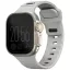 Uniq Stride Apple Watch 44/45/46/49mm gumis szilikon szíj, szürke