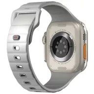   Uniq Stride Apple Watch 44/45/46/49mm gumis szilikon szíj, szürke