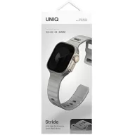   Uniq Stride Apple Watch 44/45/46/49mm gumis szilikon szíj, szürke