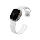 Uniq Alton Apple Watch 44/45/46/49mm gumis szilikon szíj, fehér