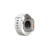   Uniq Alton Apple Watch 44/45/46/49mm gumis szilikon szíj, fehér