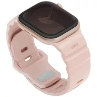   Uniq Alton Apple Watch 42/41/40mm gumis szilikon szíj, rózsaszín