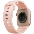 Uniq Alton Apple Watch 42/41/40mm gumis szilikon szíj, rózsaszín