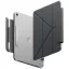 Uniq Camden Lite iPad 11 2025 / iPad 10.9 2022 mappa tok, ceruza tartóval, kitámasztható, szürke