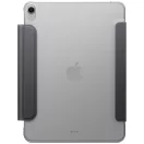Uniq Camden Lite iPad 11 2025 / iPad 10.9 2022 mappa tok, ceruza tartóval, kitámasztható, szürke