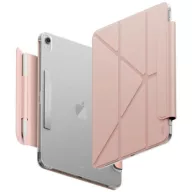   Uniq Camden Lite iPad 11 2025 / iPad 10.9 2022 mappa tok, ceruza tartóval, kitámasztható, rózsaszín