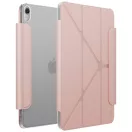 Uniq Camden Lite iPad 11 2025 / iPad 10.9 2022 mappa tok, ceruza tartóval, kitámasztható, rózsaszín