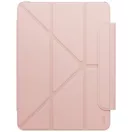 Uniq Camden Lite iPad 11 2025 / iPad 10.9 2022 mappa tok, ceruza tartóval, kitámasztható, rózsaszín