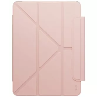   Uniq Camden Lite iPad 11 2025 / iPad 10.9 2022 mappa tok, ceruza tartóval, kitámasztható, rózsaszín
