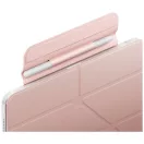 Uniq Camden Lite iPad 11 2025 / iPad 10.9 2022 mappa tok, ceruza tartóval, kitámasztható, rózsaszín