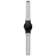   Uniq Fluo x Smart-Fit Garmin szíj, mágneses, szilikon / rozsdamentes acél, 22mm, szürke