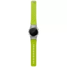 Uniq Fluo x Smart-Fit Garmin szíj, mágneses, szilikon / rozsdamentes acél, 26mm, lime (zöld)