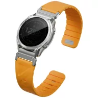   Uniq Fluo x Smart-Fit Garmin szíj, mágneses, szilikon / rozsdamentes acél, 26mm, narancs