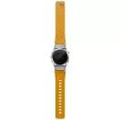 Uniq Fluo x Smart-Fit Garmin szíj, mágneses, szilikon / rozsdamentes acél, 26mm, narancs