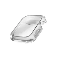  Uniq Garde Apple Watch 11/ Watch 10 42mm műanyag tok, kijelzővédő felülettel, átlátszó