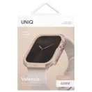 Uniq Valencia Apple Watch 11 / Watch 10 42mm műanyag tok, arany