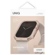   Uniq Valencia Apple Watch 11 / Watch 10 42mm műanyag tok, arany