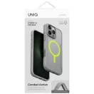 Uniq Combat Active Magclick Apple iPhone 16 Pro Max MagSafe tok, szürke-zöld