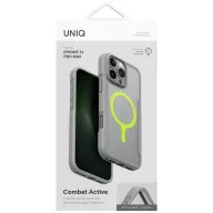   Uniq Combat Active Magclick Apple iPhone 16 Pro Max MagSafe tok, szürke-zöld