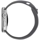 Uniq Voute Apple Watch 11 / Watch 10 42mm műanyag tok, kijelzővédő felülettel, ezüst