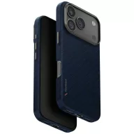   Uniq Keva Edge Apple iPhone 17 Pro Max Aramid tok, MagSafe, kék