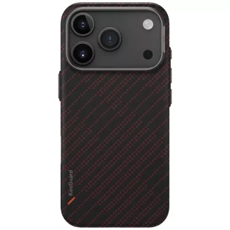   Uniq Keva Edge Apple iPhone 17 Pro Max Aramid tok, MagSafe, narancs