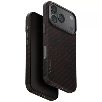   Uniq Keva Edge Apple iPhone 17 Pro Max Aramid tok, MagSafe, narancs