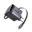 Ugreen X616 3xUSB-C + USB-A hálózati töltő adapter USB-C kábellel, GaN, 100W, 5A, szürke