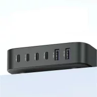   Ugreen CD271 4xUSB-C-2xUSB-A asztali töltő, 200W, 5A, szürke