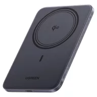   Ugreen PB580 mágneses Powerbank / külső akkumulátor, USB-C, MagSafe, 5000mAh, 15W, szürke