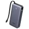 Ugreen PB536 Powerbank / külső akkumulátor, USB-A-USB-C, USB-C kábellel, 20000mAh, 45W, szürke