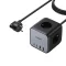 Ugreen CD268 Nexode DigiNest Cube 2xUSB-C + 2xUSB-A-3x aljzat, asztali adapter, szürke