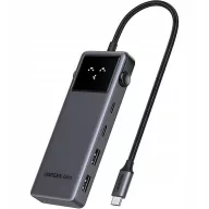   Ugreen CM888 Uno hub adapter USB-C-2xUSB-A 3.2 + 3xUSB-C-1xHDMI, szürke