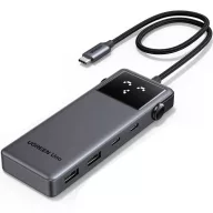   Ugreen CM888 Uno hub adapter USB-C-2xUSB-A 3.2 + 3xUSB-C-1xHDMI, szürke