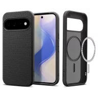 Spigen Liquid Air Pixel 11 tok, MagSafe, Matte Black, fekete