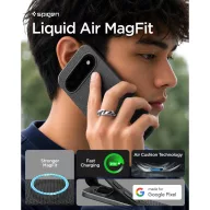   Spigen Liquid Air Pixel 11 Pro tok, MagSafe, Matte Black, fekete