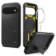   Spigen Tough Armor Google Pixel 11 Pro tok, MagSafe, Metal Slate, fekete