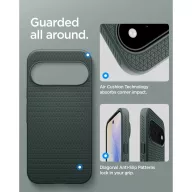 Spigen Liquid Air Pixel 11 tok, MagSafe, Abyss Green, zöld