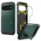Spigen Tough Armor Google Pixel 11 tok, MagSafe, Abyss Green, zöld