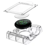   Spigen EliteShield EZ Fit Google Pixel Watch 3 / 4 / 5 (45mm) kijelzővédő fólia felhelyező kerettel (2db)