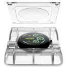 Spigen EliteShield EZ Fit Google Pixel Watch 3 / 4 / 5 (41mm) kijelzővédő fólia felhelyező kerettel (2db)