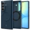Spigen Airskin Aramid Mag Samsung Galaxy Z Fold 8 Ultra tok, MagSafe, Aramid, kék