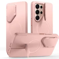   Tech-Protect Kevlar Aura Samsung Galaxy S26 Ultra MagSafe tok kameravédelemmel, kitámasztóval, rózsaszín