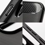   Google Pixel 11 / 11 Pro szilikon tok, Carbon 2.0, TPU, fekete