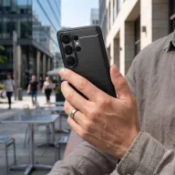 Google Pixel 11 Pro XL szilikon tok, Carbon 2.0, TPU, fekete
